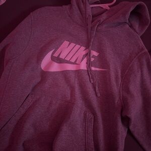 Nike Fuchsia Pullover Hoodie
